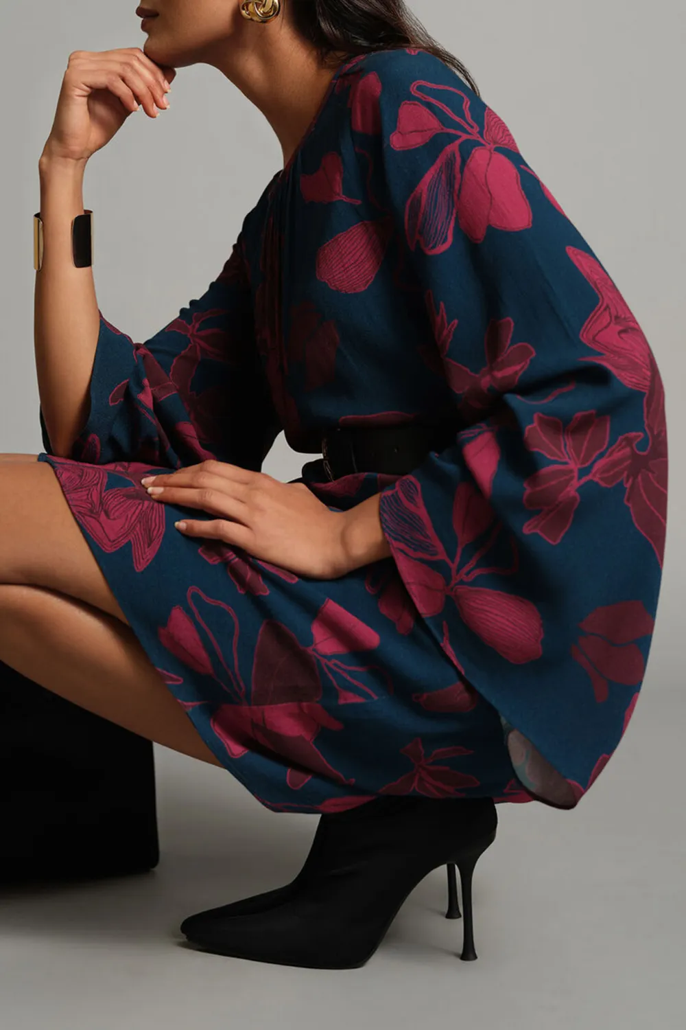 Casual Style Florals Of The Season Dress