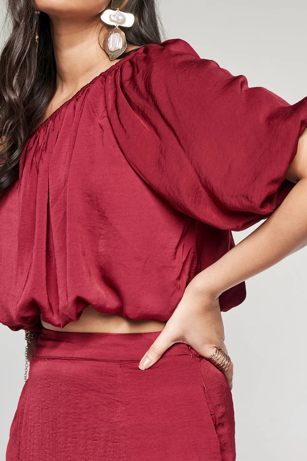 High Waist Casual Style Skirt Set