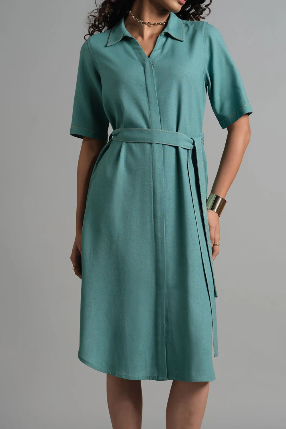 Casual Style Ocean Wave Dress