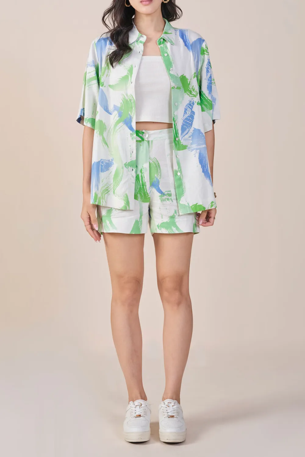 Casual Style Swirls Coord Set