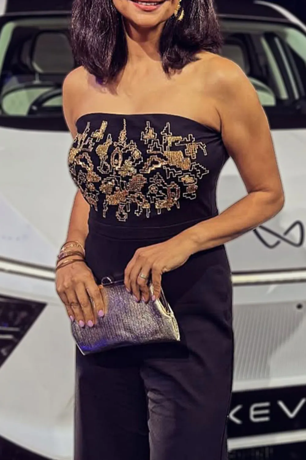 Black Casual Style Jumpsuit