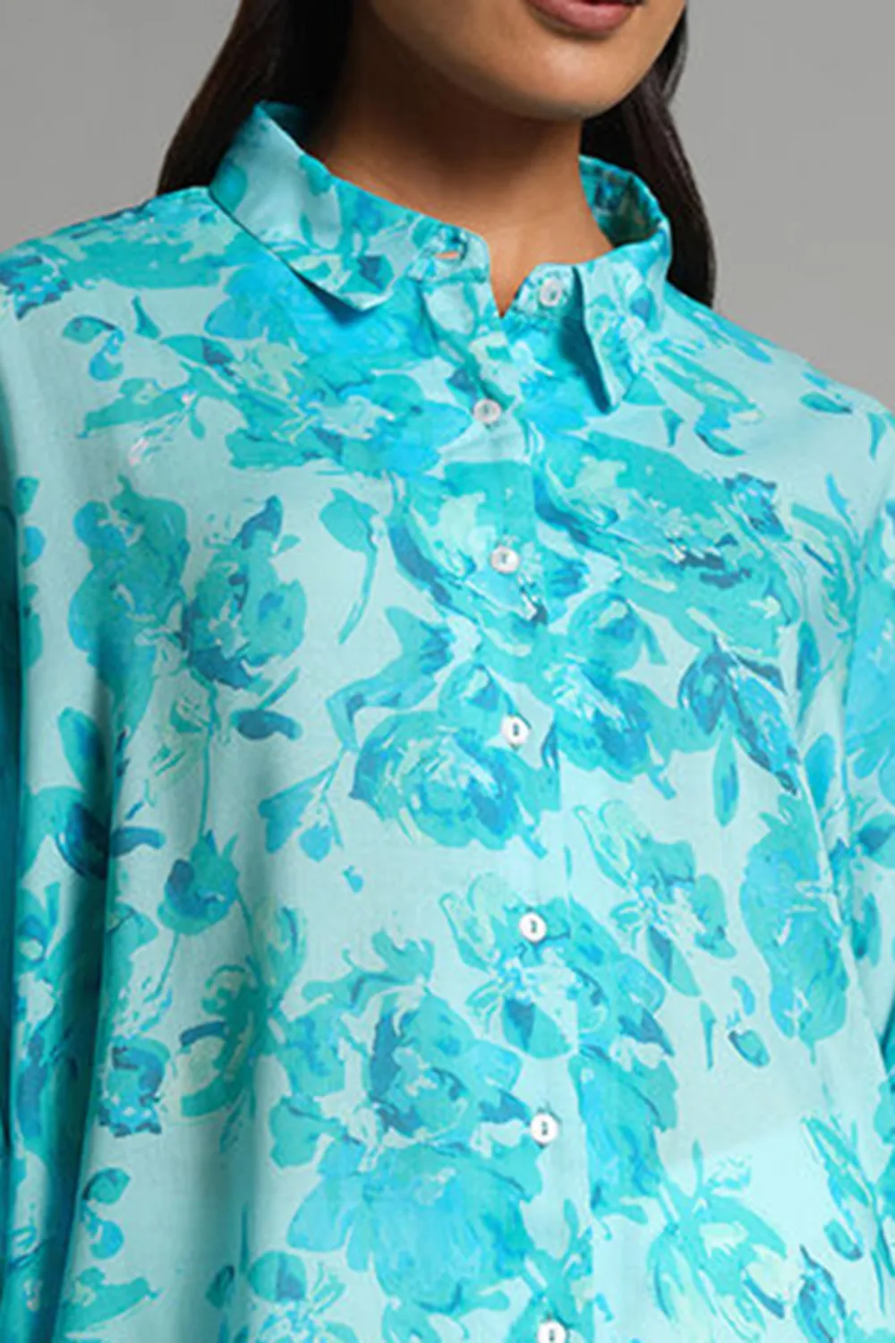 Aqua Casual Style Shirt
