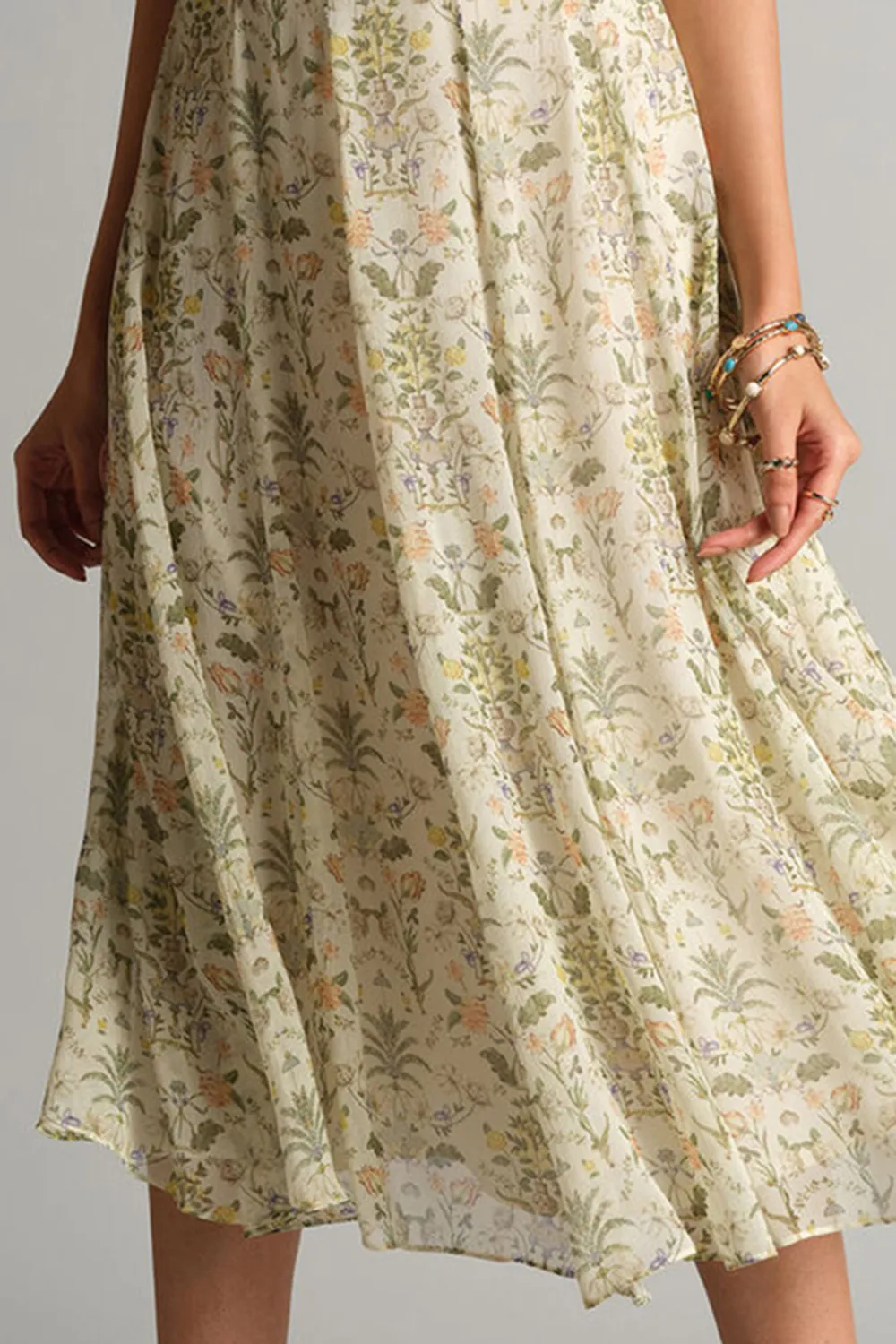 Green Casual Style  Dress