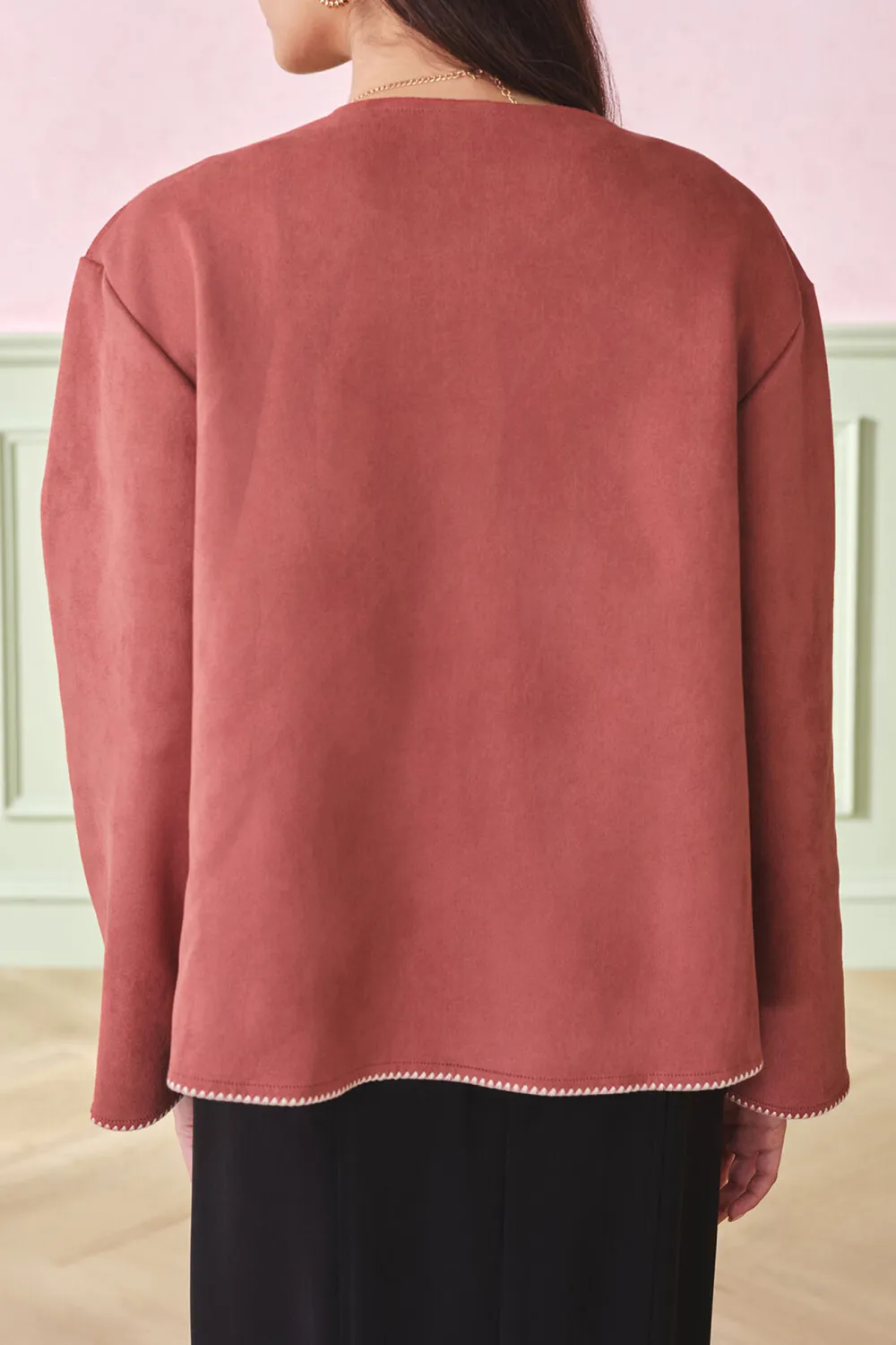 Winter Wear Rust Jacket