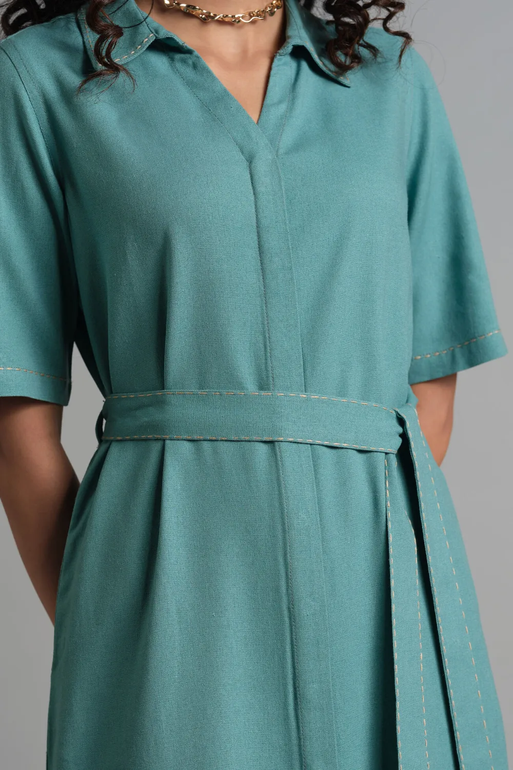 Casual Style Ocean Wave Dress