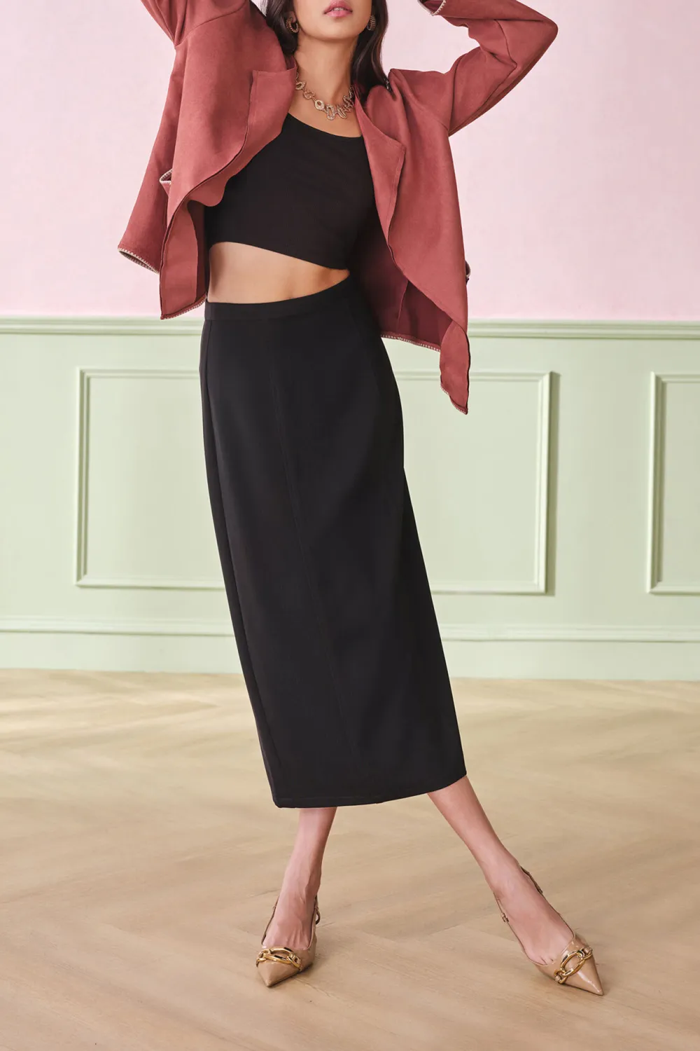 Winter Wear Rust Jacket