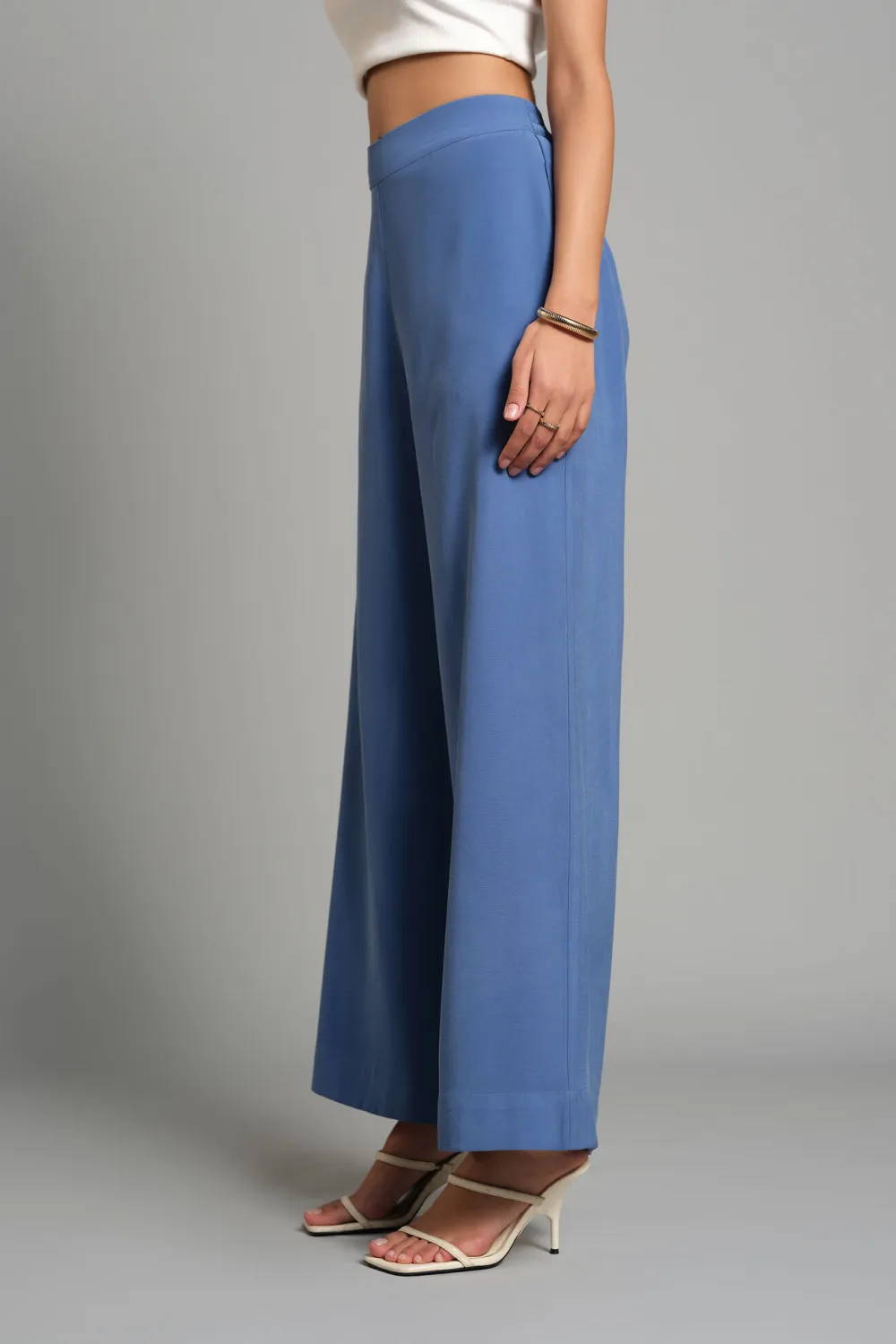 Casual Style Full Length Plain Pants